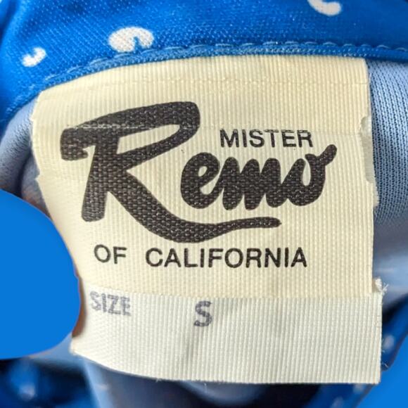 Vintage 70s Band Collar Henley Blouse - Picture 4 of 11